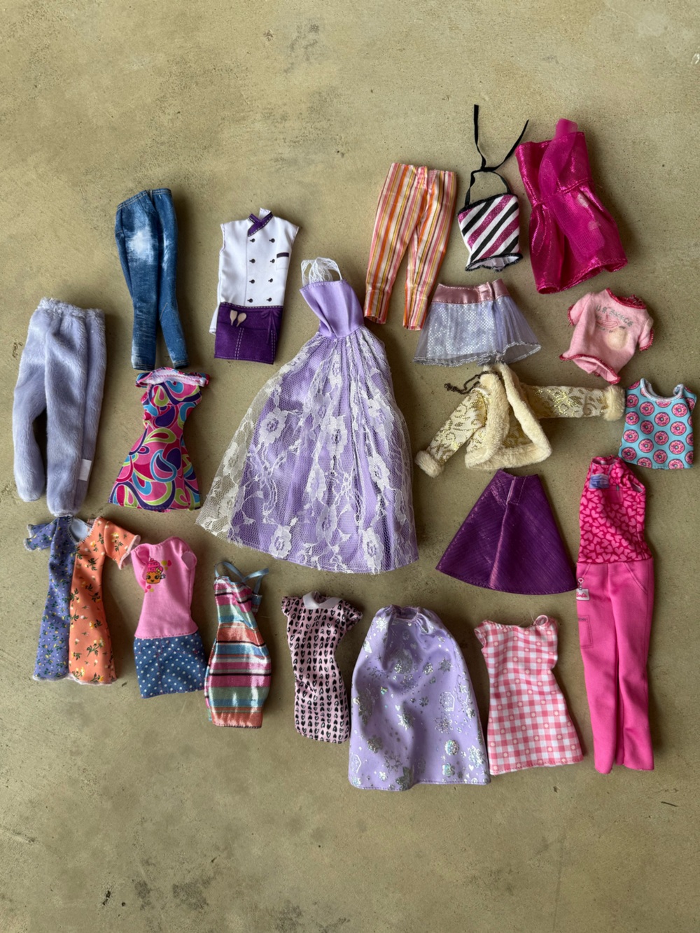 Barbie Doll Clothes Lot 20 Pieces Vintage to Now